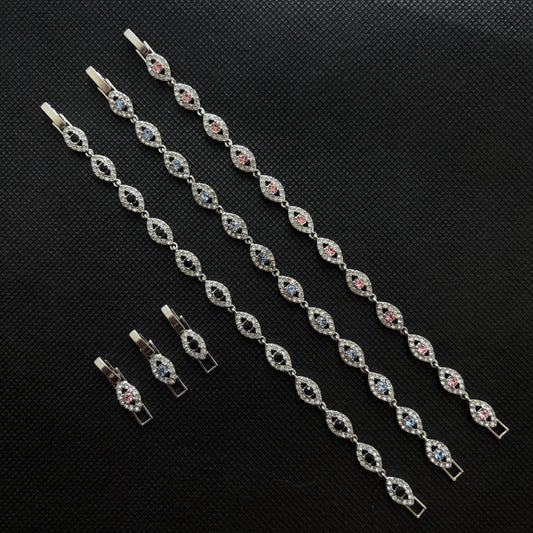 Angel Eyes Color Bracelet (Silver)