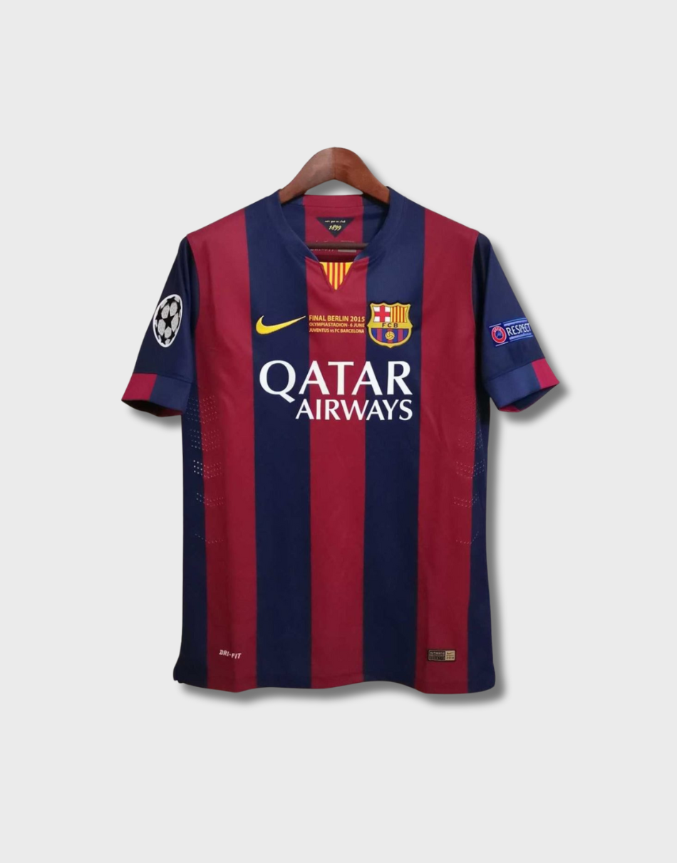 2015 Barcelona Home Berlin UCL Final Retro Jersey