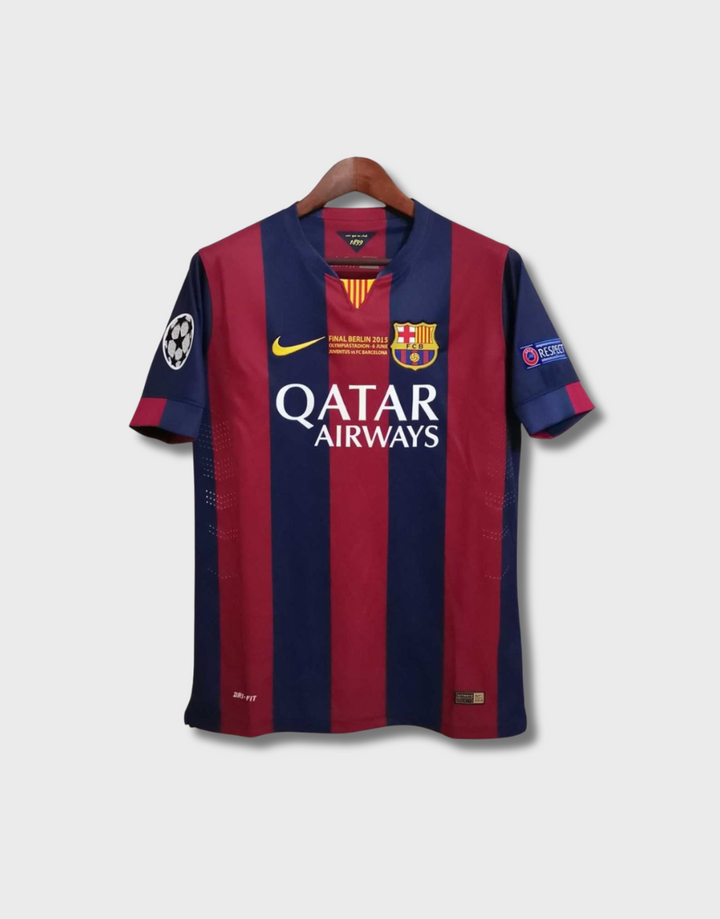 2015 Barcelona Home Berlin UCL Final Retro Jersey
