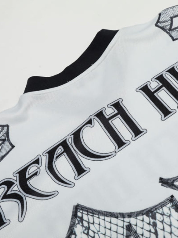 CJ Snake Print Baseball Tee