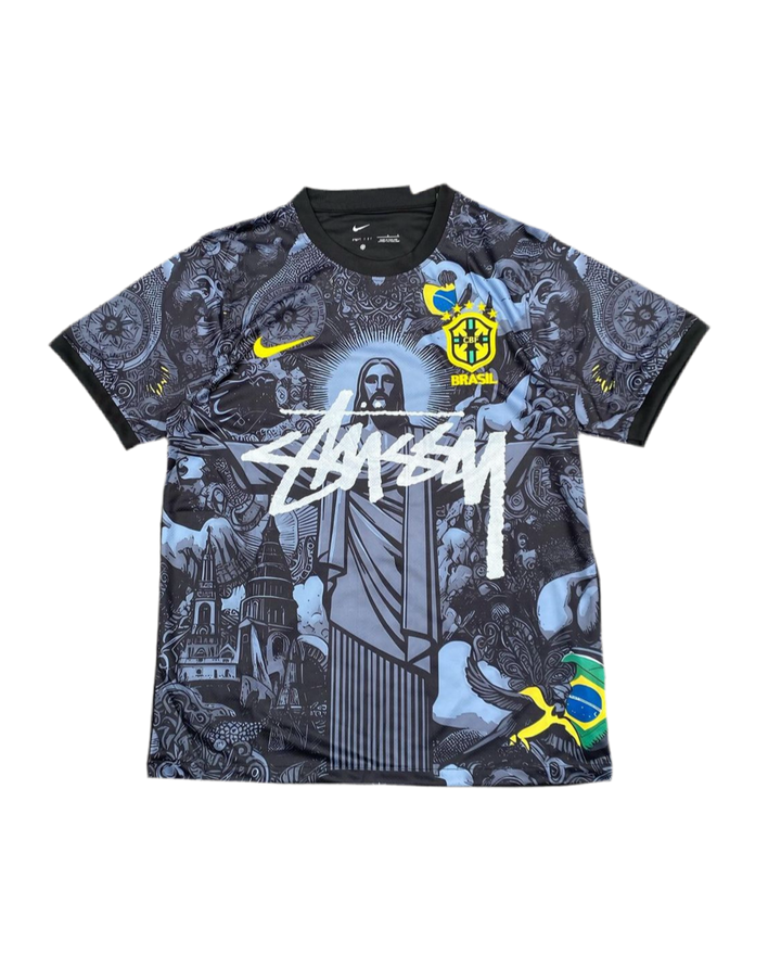 STÜSSY 2024 special edition Brasil black kit - Jesus edition