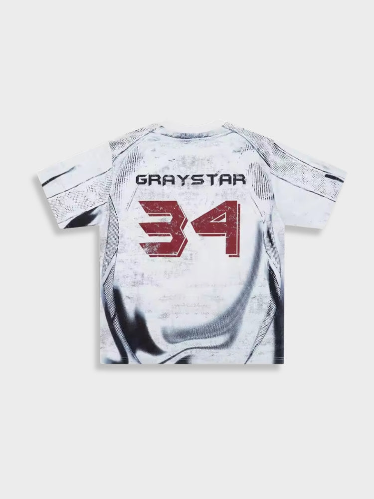 CJ x Graystar Football Tee