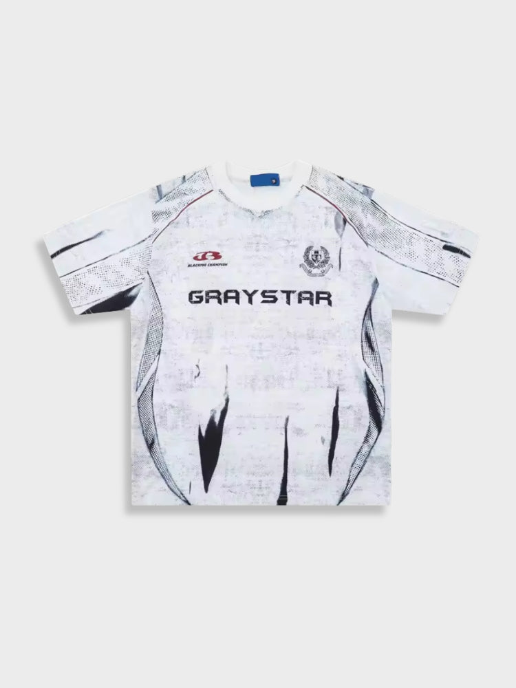 CJ x Graystar Football Tee
